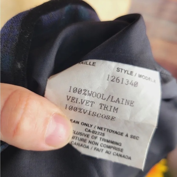 SELINA CANADA vintage wool blazer - Picture 7 of 8